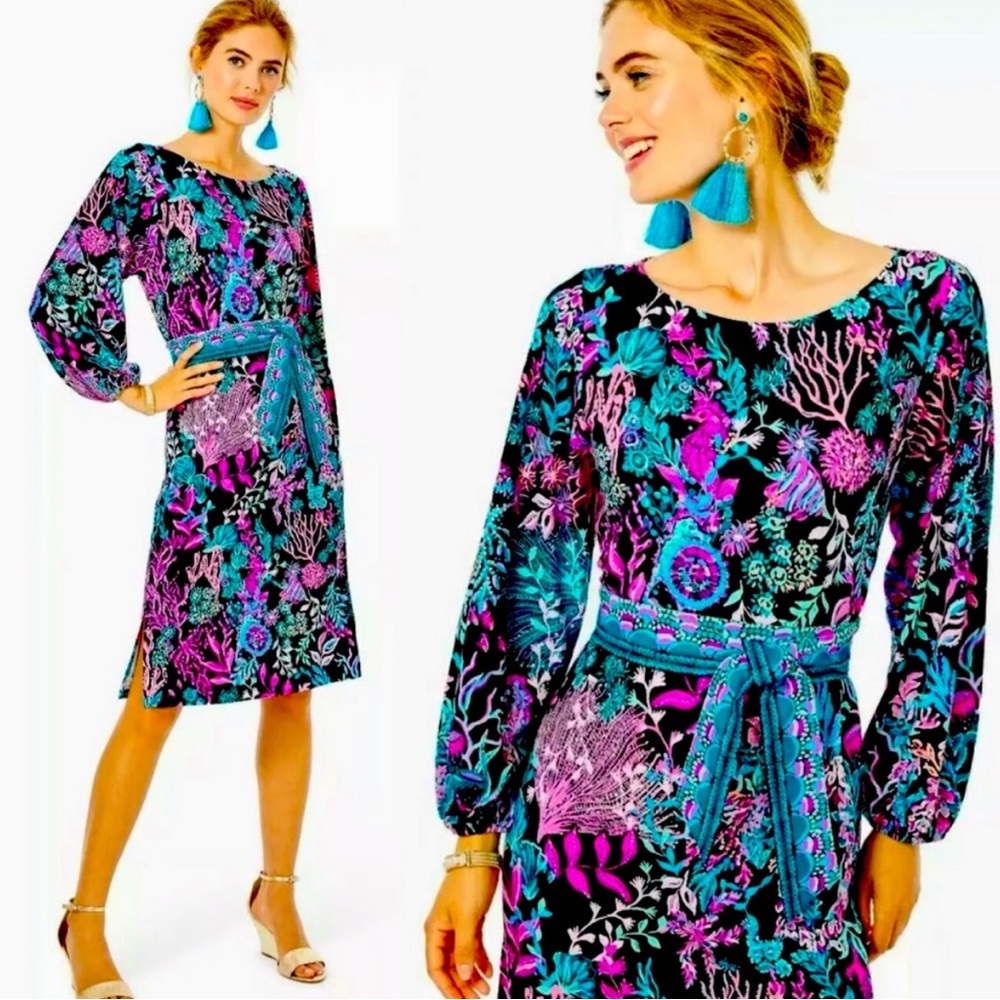 NWT Lilly Pulitzer Shae Knee Length Dress. Size XS